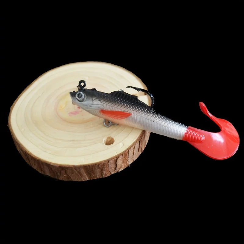 10 Leurres De Pêche En PVC Avec Hameçon — photo 7