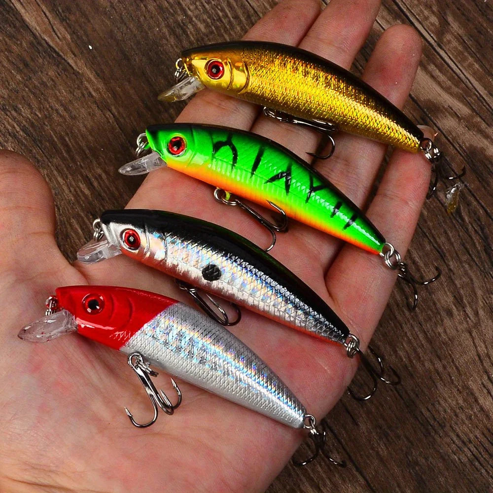 10 Minnows Pour Pêche en Mer