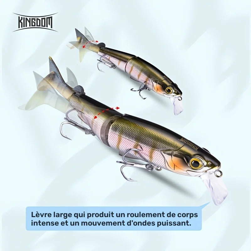 Appât Flottant Minnow Artificiel Multi-Segment 17,5 g