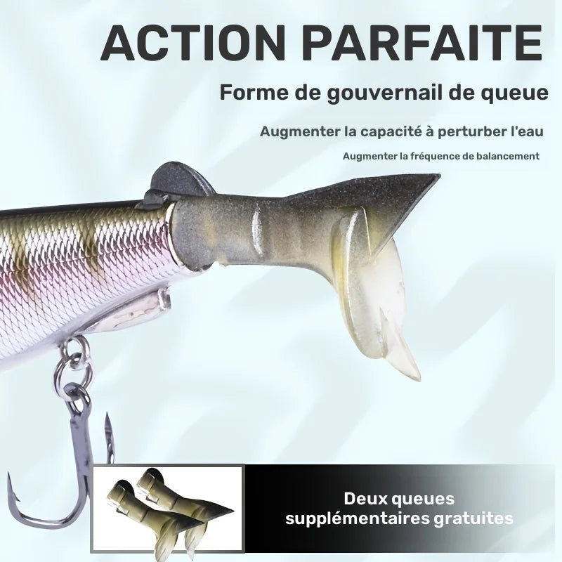 Appât Flottant Minnow Artificiel Multi-Segment 17,5 g — photo 5