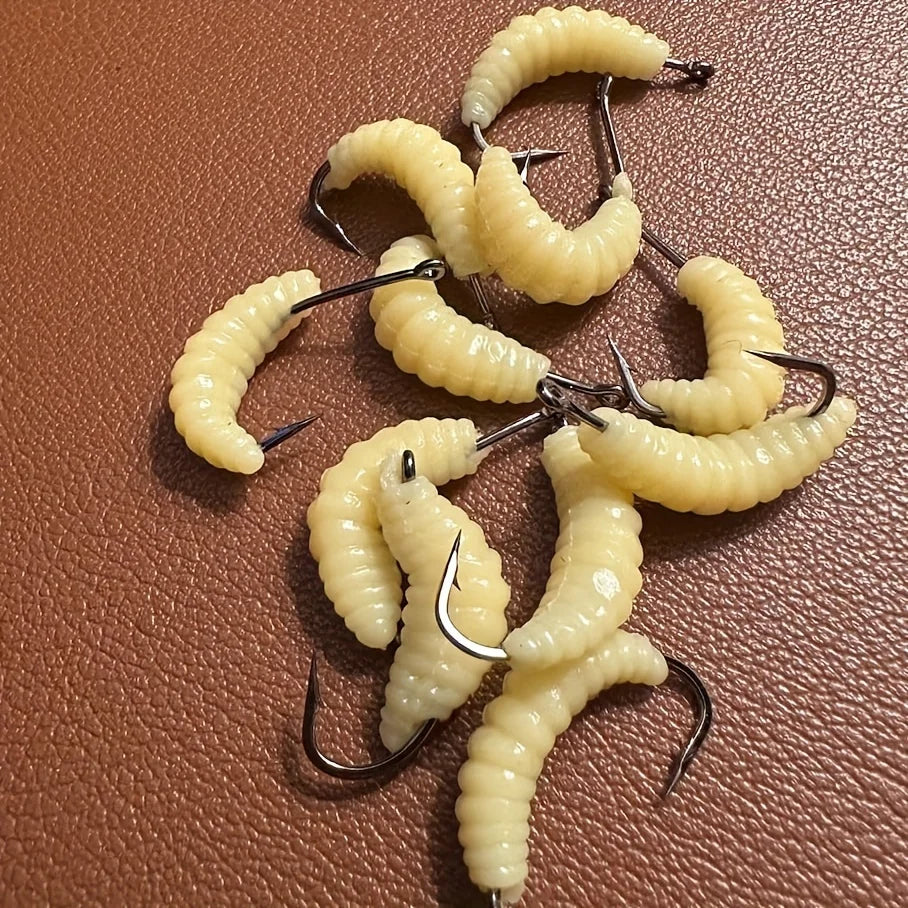 Appâts De Pêche Souples En Caoutchouc Pour Truite