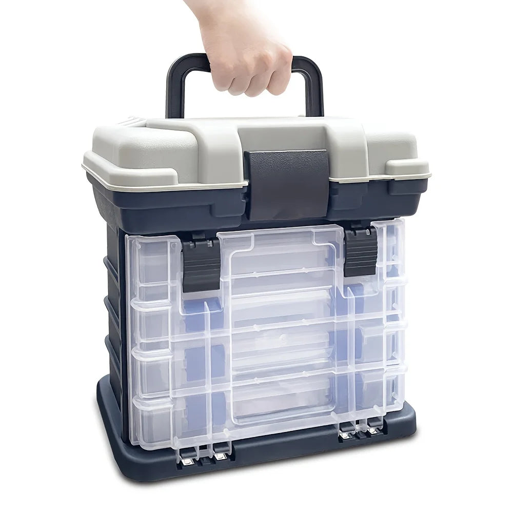 Boîte À Pêche Multifonctionnelle Portable À 5 Niveaux — photo 5