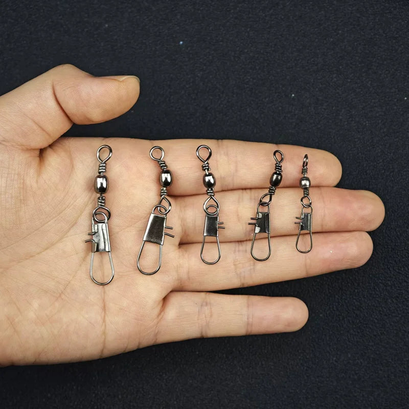 Boîte de Connecteurs Rotatifs de Pêche 100 Pièces — photo 4