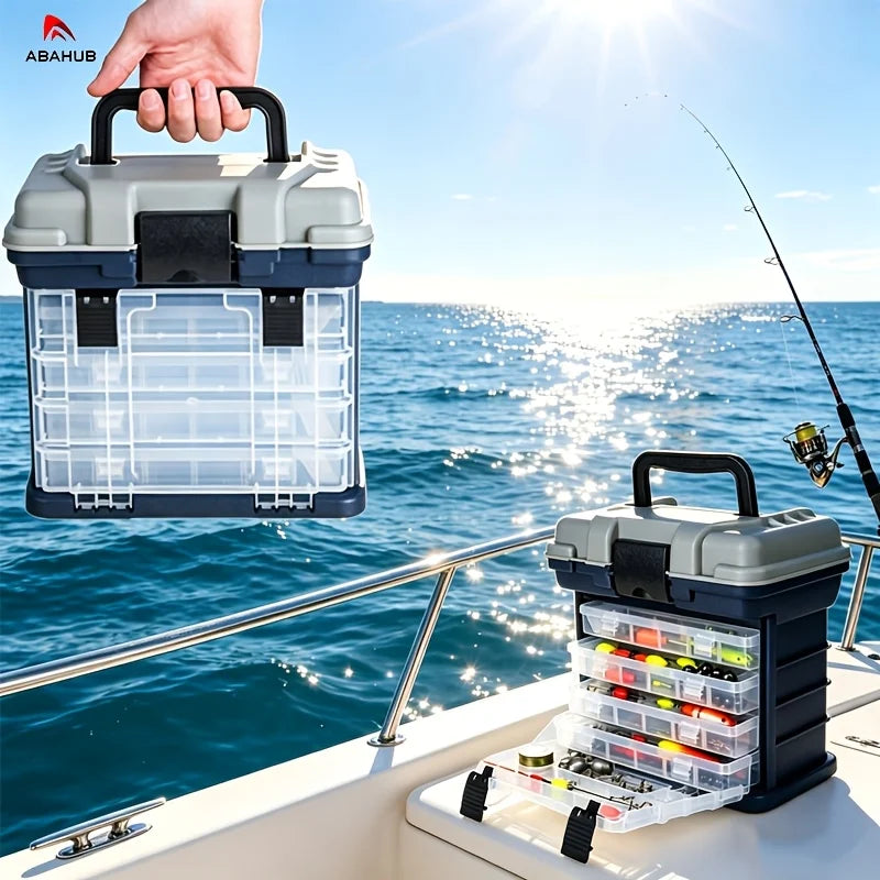 Boîte De Pêche Portable Multifonction Avec Tiroirs