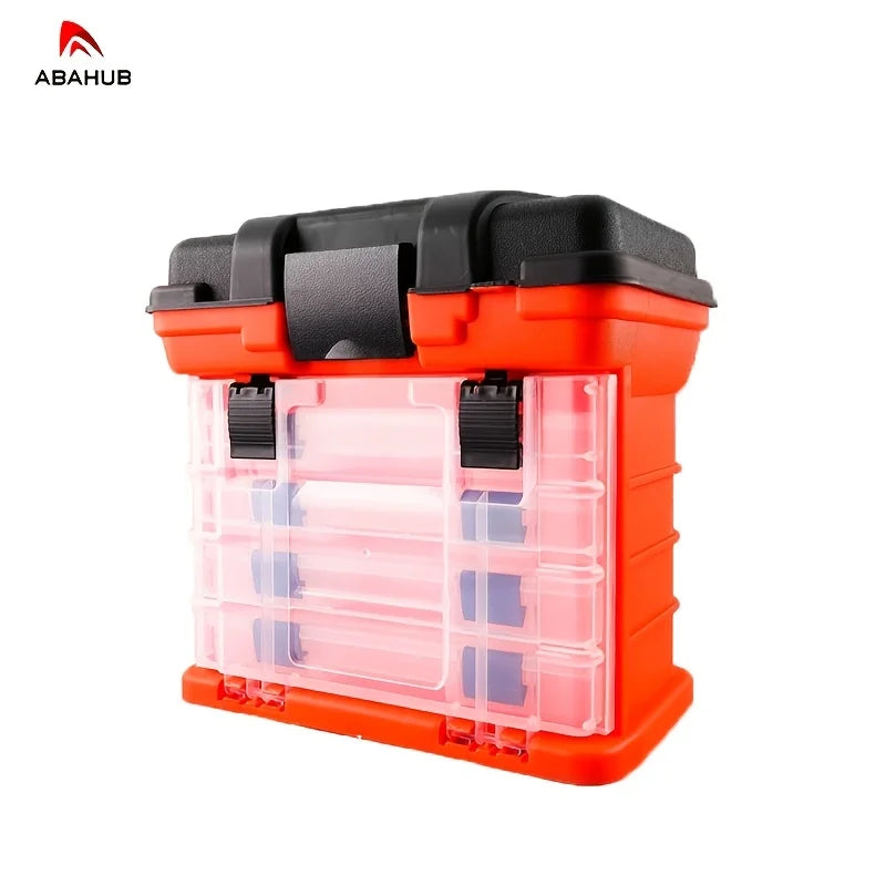 Boîte De Pêche Portable Multifonction Avec Tiroirs — Rouge, photo 9