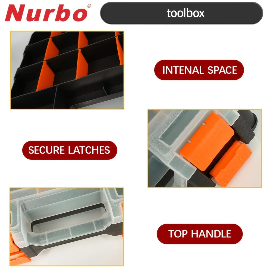Boîte De Rangement D’Outils Double Face En Plastique — photo 4