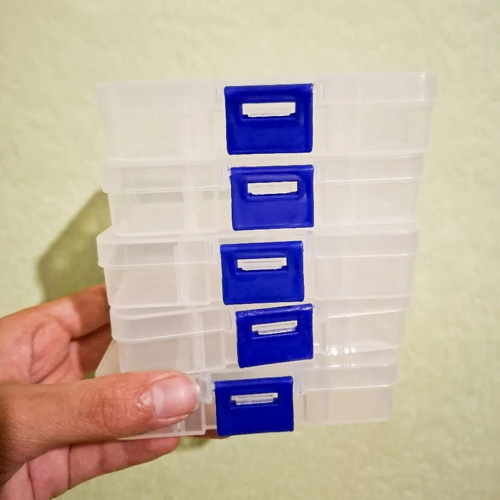 Boîtes de Rangement Transparentes avec Séparateurs Réglables — photo 2