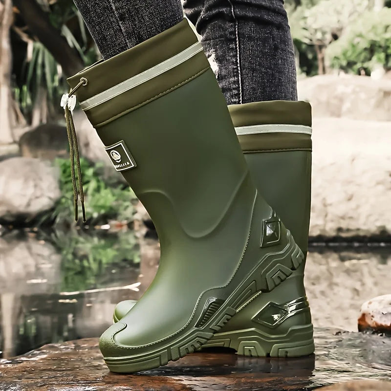 Bottes De Pluie Basses En Caoutchouc Pour Homme