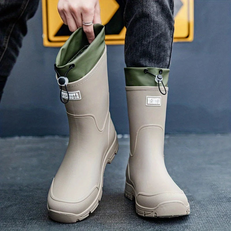 Bottes De Pluie Mi-Mollet Antidérapantes — photo 4