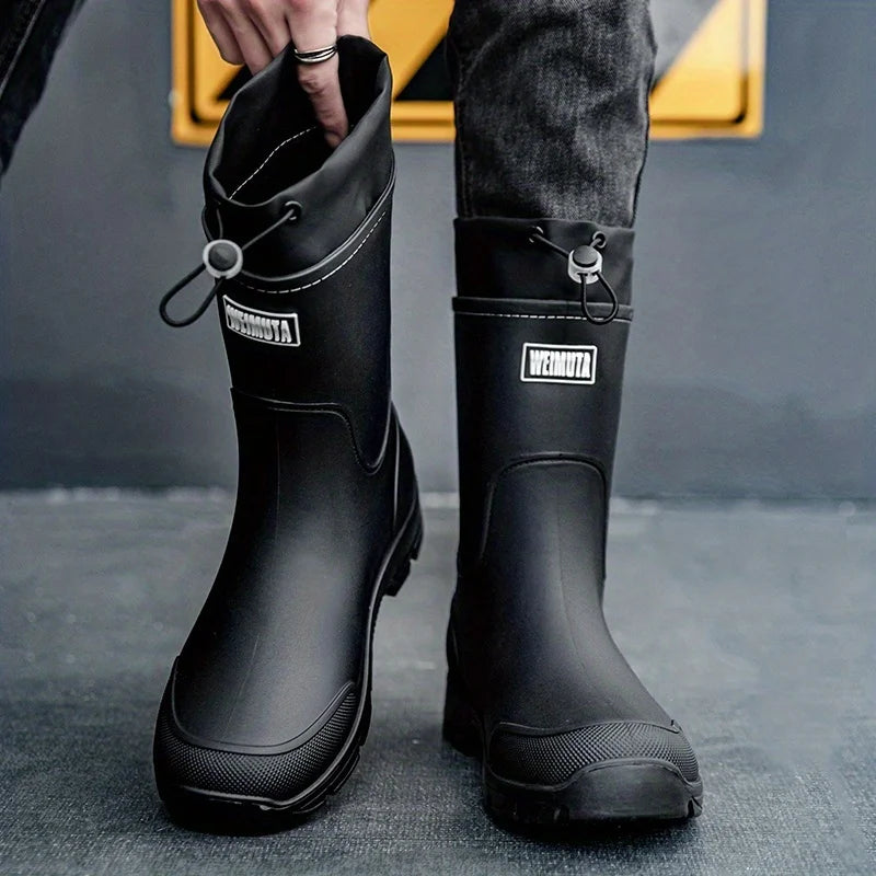 Bottes De Pluie Mi-Mollet Antidérapantes — photo 5