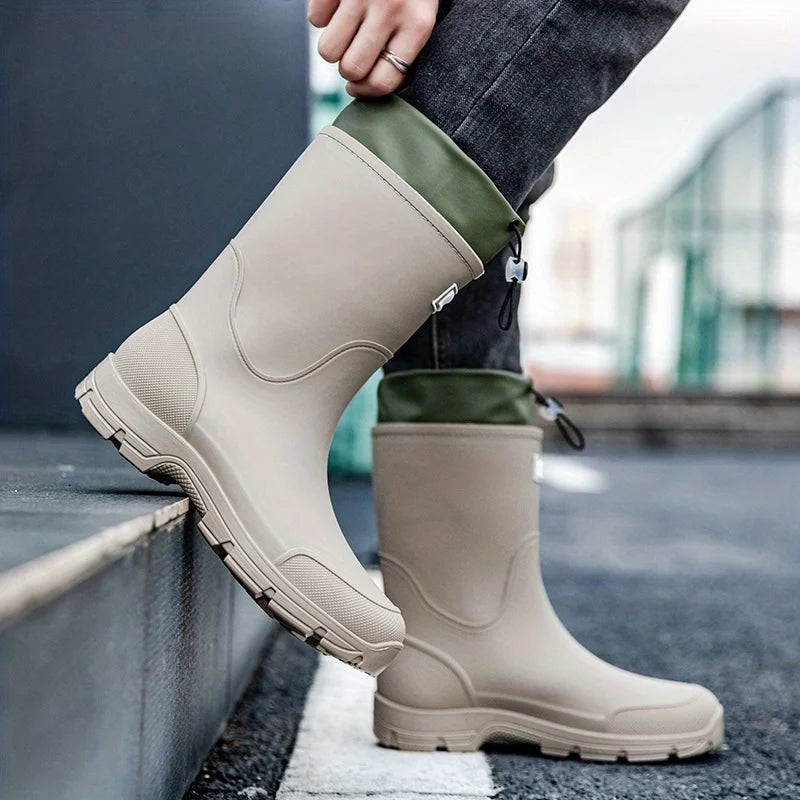 Bottes De Pluie Mi-Mollet Antidérapantes — photo 7