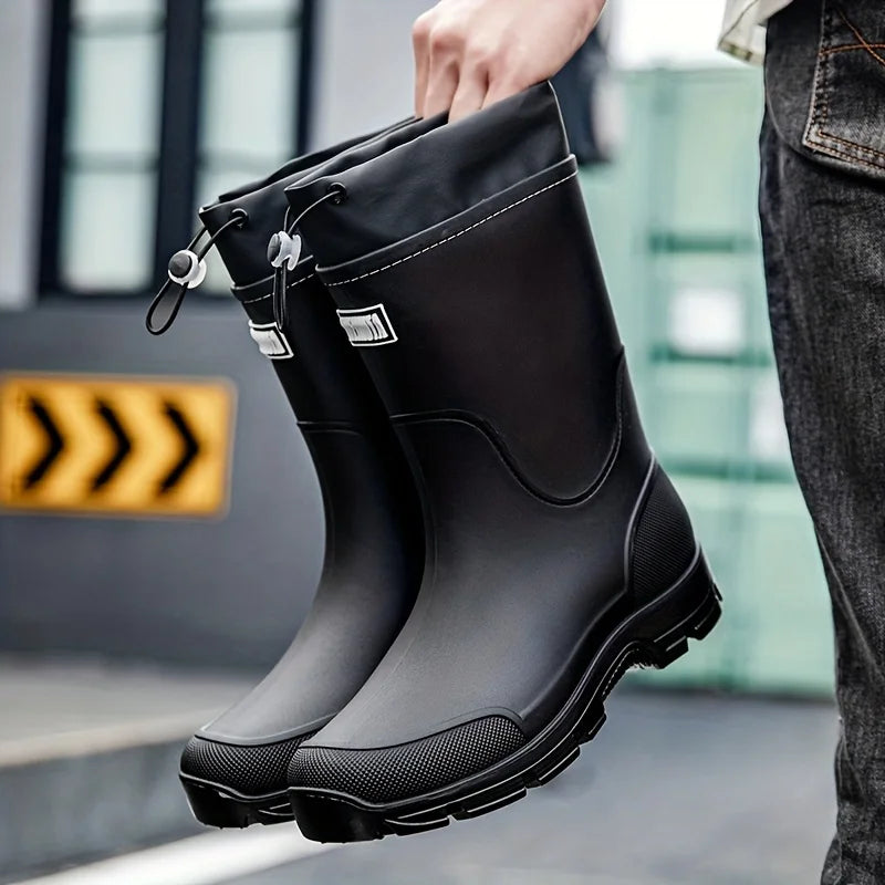 Bottes De Pluie Mi-Mollet Antidérapantes — photo 10
