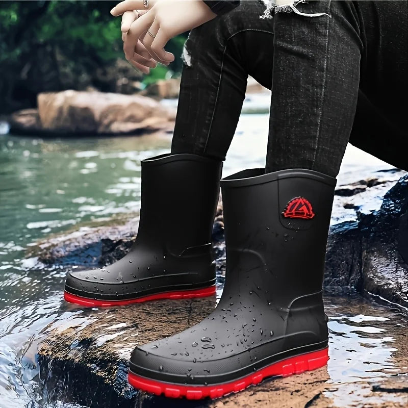 Bottes De Pluie Mi-Mollet En PVC — photo 5