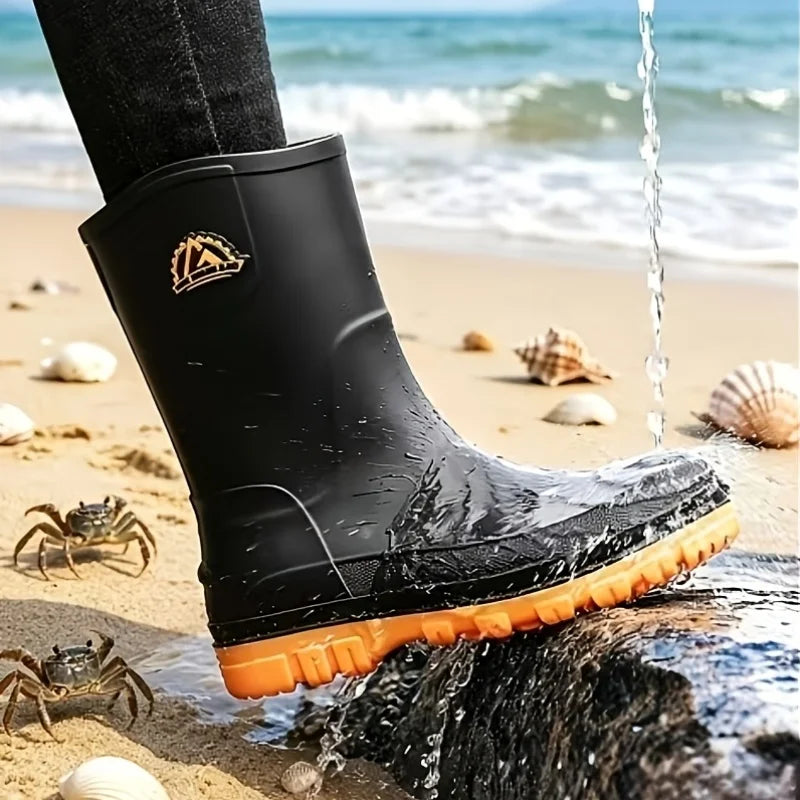 Bottes De Pluie Mi-Mollet En PVC — photo 7