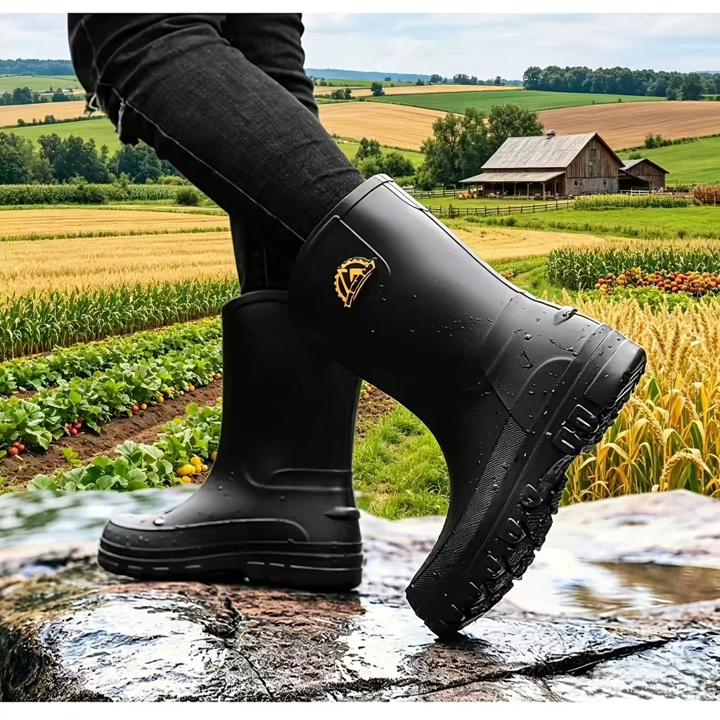 Bottes De Pluie Mi-Mollet En PVC — photo 8
