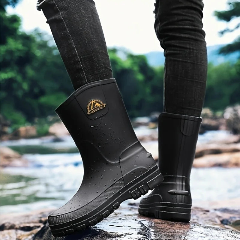Bottes De Pluie Mi-Mollet En PVC — photo 11