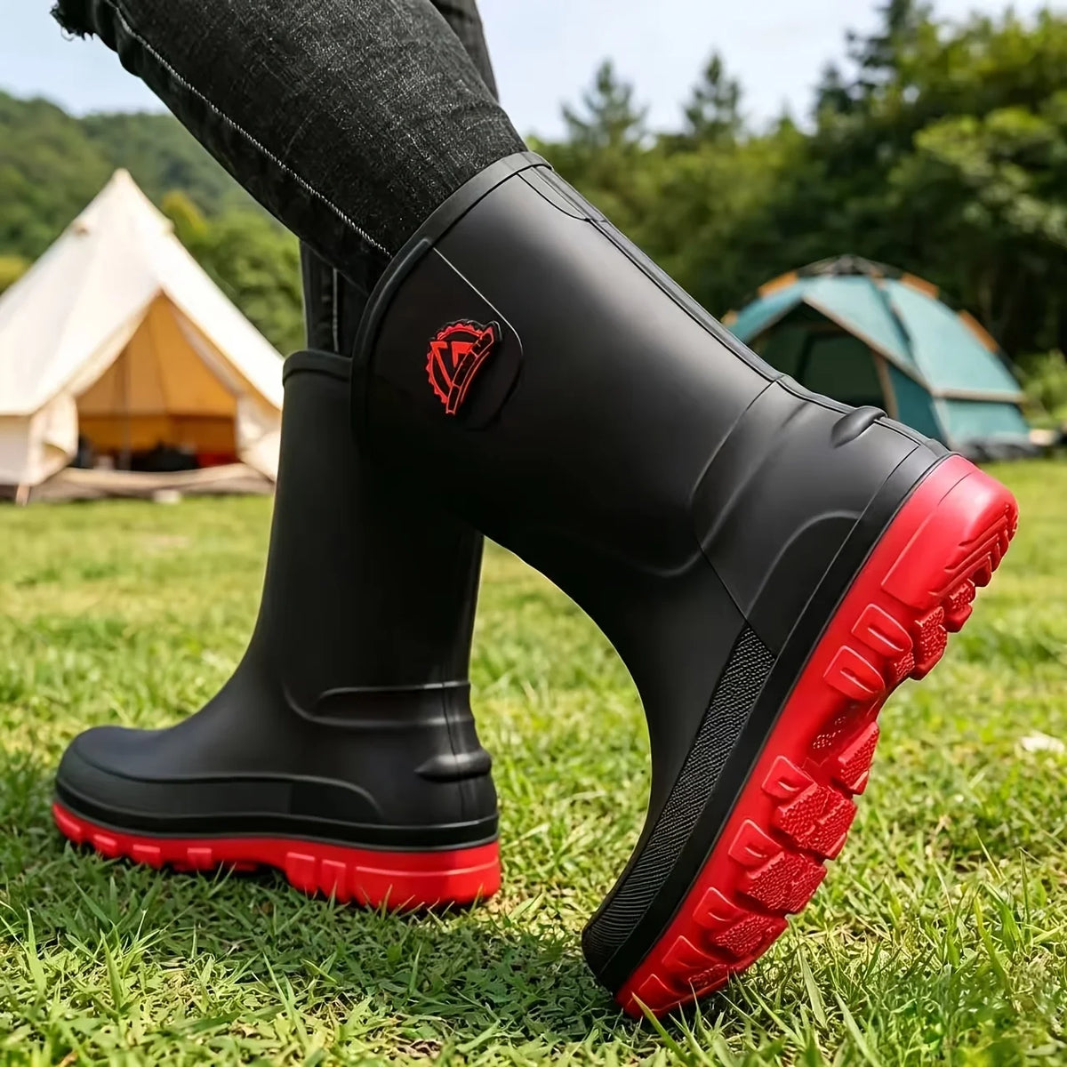 Bottes De Pluie Mi-Mollet En PVC — photo 12