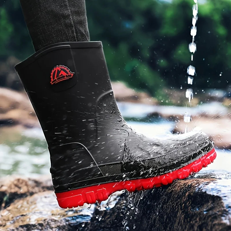 Bottes De Pluie Mi-Mollet En PVC — illustration 2 Image