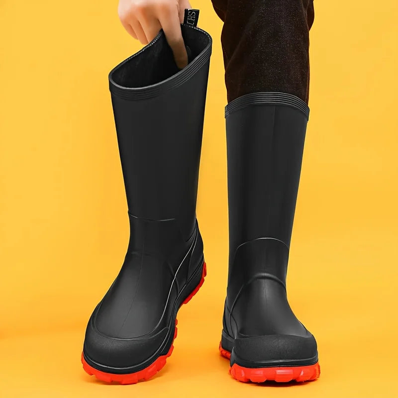 Bottes de Pluie Montantes Antidérapantes pour Homme — photo 16