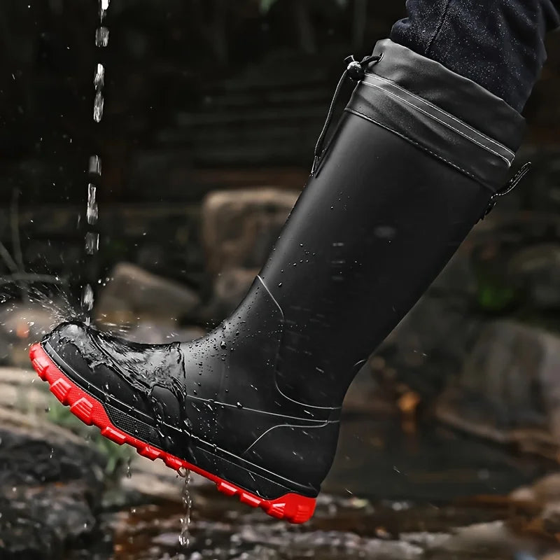 Bottes de Pluie Montantes Antidérapantes pour Homme — illustration 3 Image