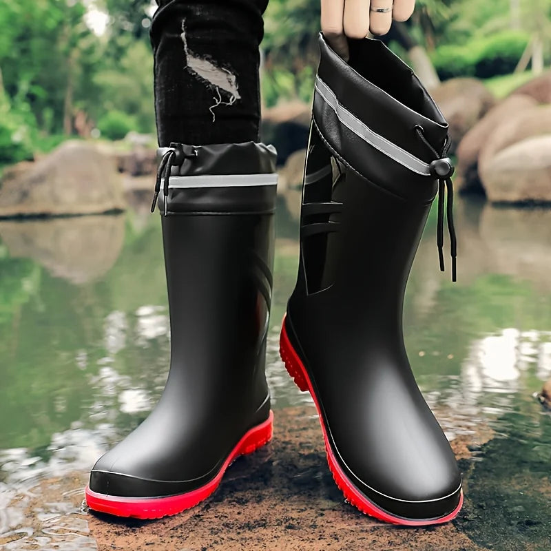 Bottes Imperméables à Lacets Pour Homme — photo 5
