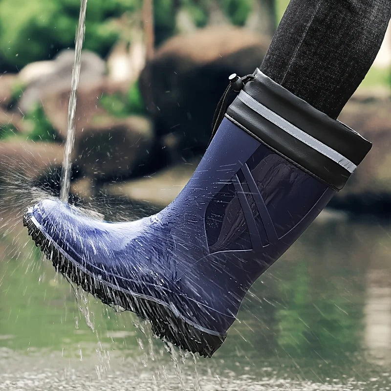 Bottes Imperméables à Lacets Pour Homme — photo 6