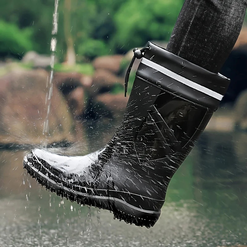 Bottes Imperméables à Lacets Pour Homme — photo 8