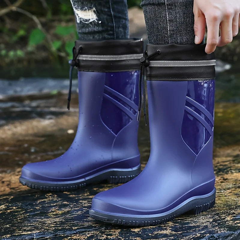 Bottes Imperméables à Lacets Pour Homme — photo 10