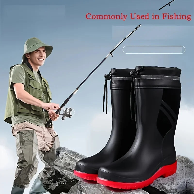 Bottes Imperméables à Lacets Pour Homme — photo 14