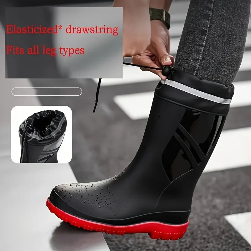 Bottes Imperméables à Lacets Pour Homme — photo 15