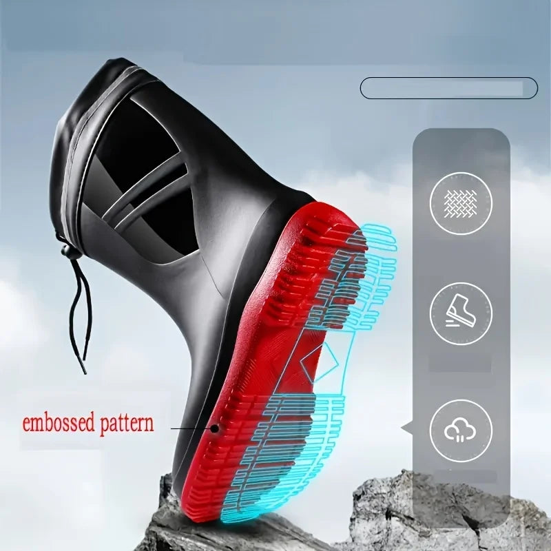 Bottes Imperméables à Lacets Pour Homme — photo 16