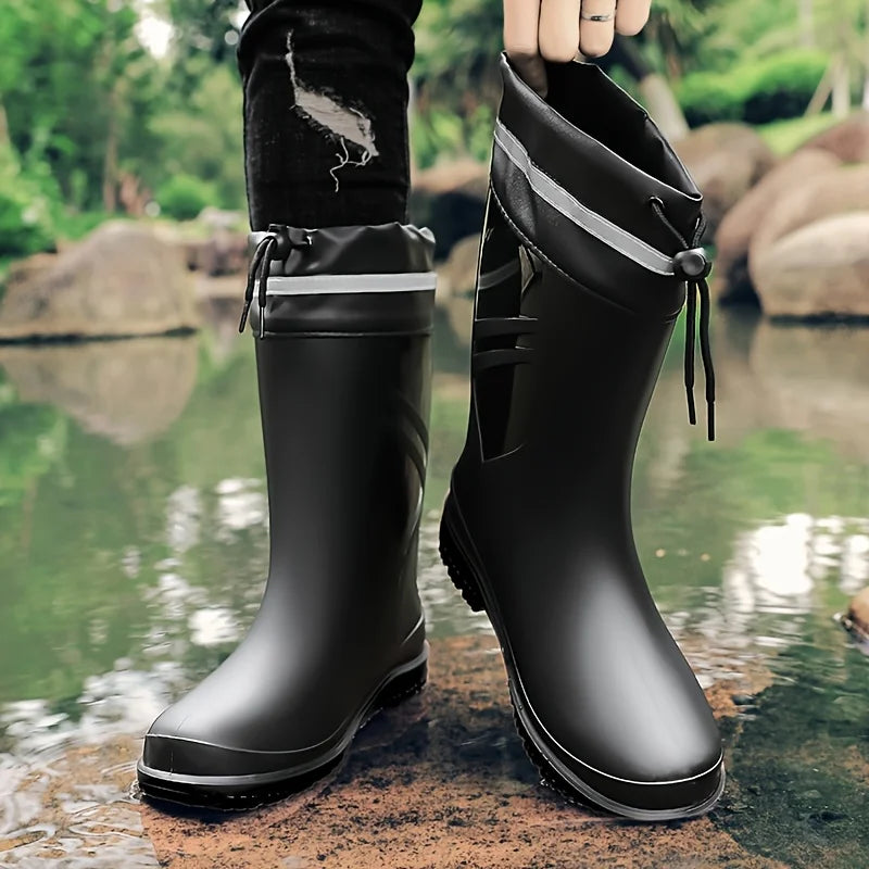 Bottes Imperméables à Lacets Pour Homme — illustration 2 Image