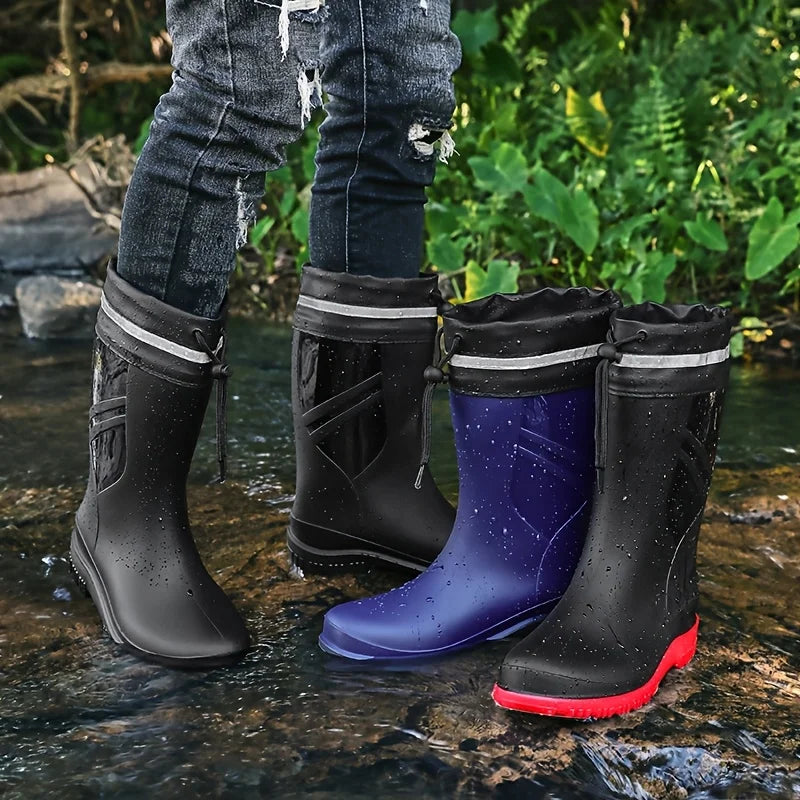 Bottes Imperméables à Lacets Pour Homme — illustration 3 Image