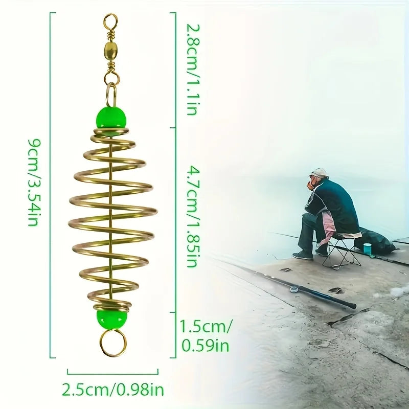 Cage À Appât En Acier Inoxydable Avec 6 Ressorts — photo 3
