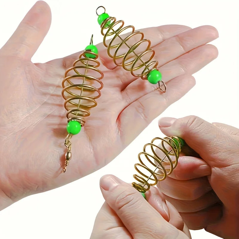 Cage À Appât En Acier Inoxydable Avec 6 Ressorts — photo 5