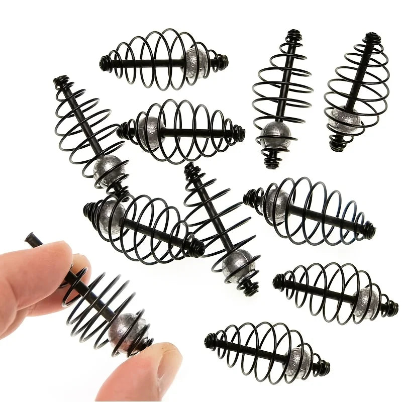 Cage À Appât Pour Carpe Avec Plombs — illustration 1 Image