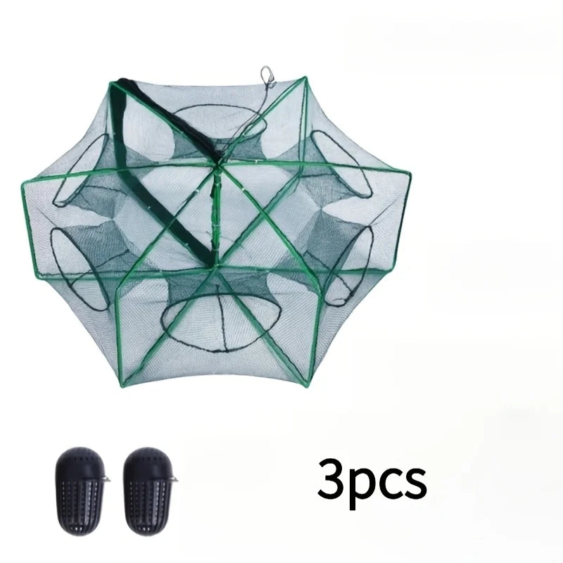 Cage à Poisson Pliable avec Filet et Appât — photo 2