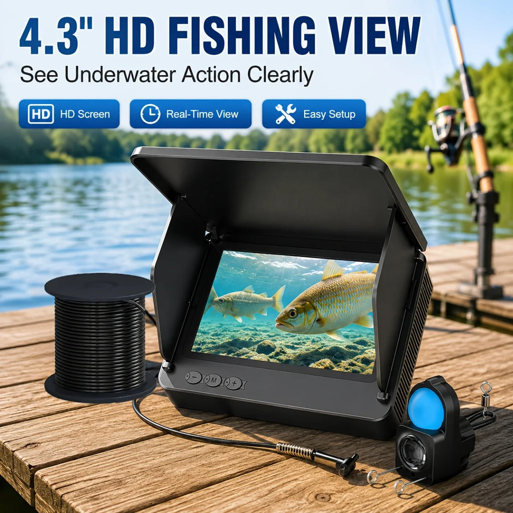 Caméra De Pêche HD Avec Écran 4,3 Pouces — photo 3