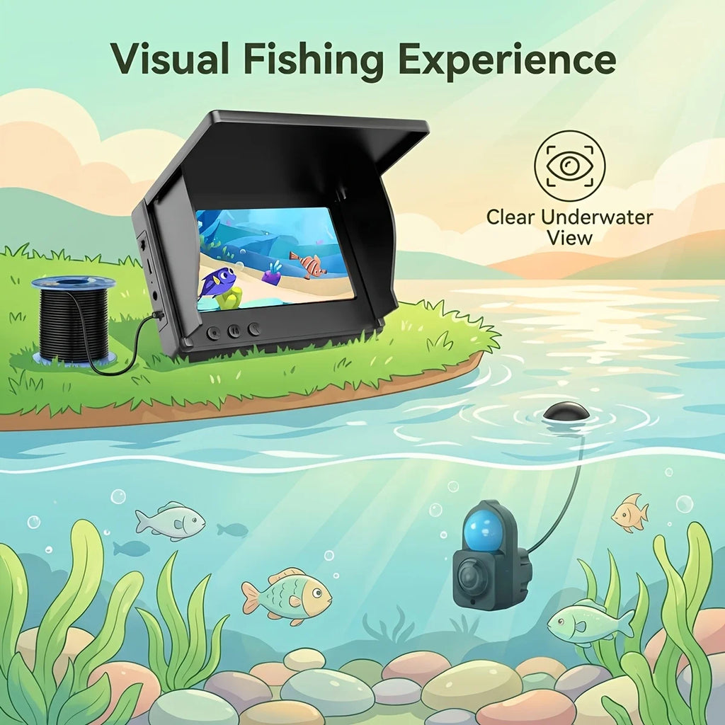 Caméra Sous-Marine 1080P Avec Écran 4,3 Pouces — photo 5