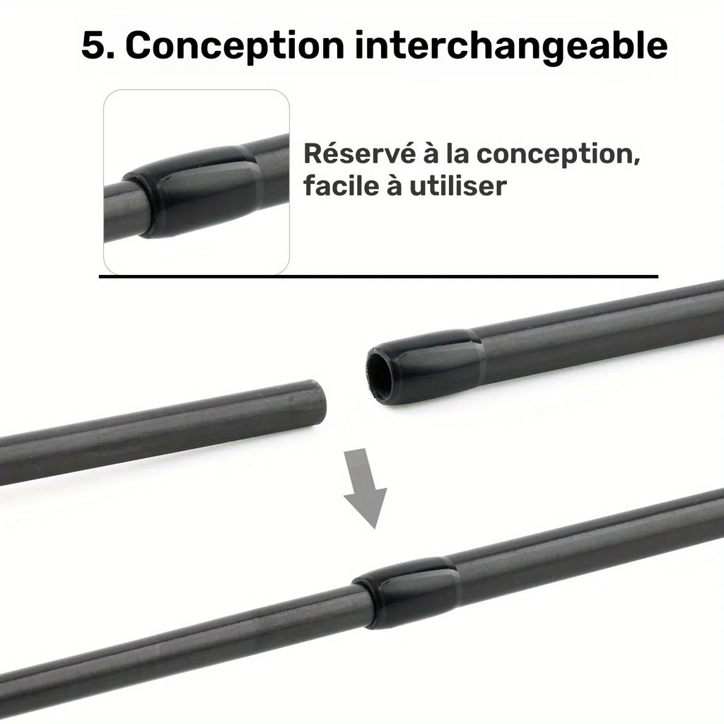 Canne À Mouche Ultra-Légère En Fibre De Carbone — photo 3