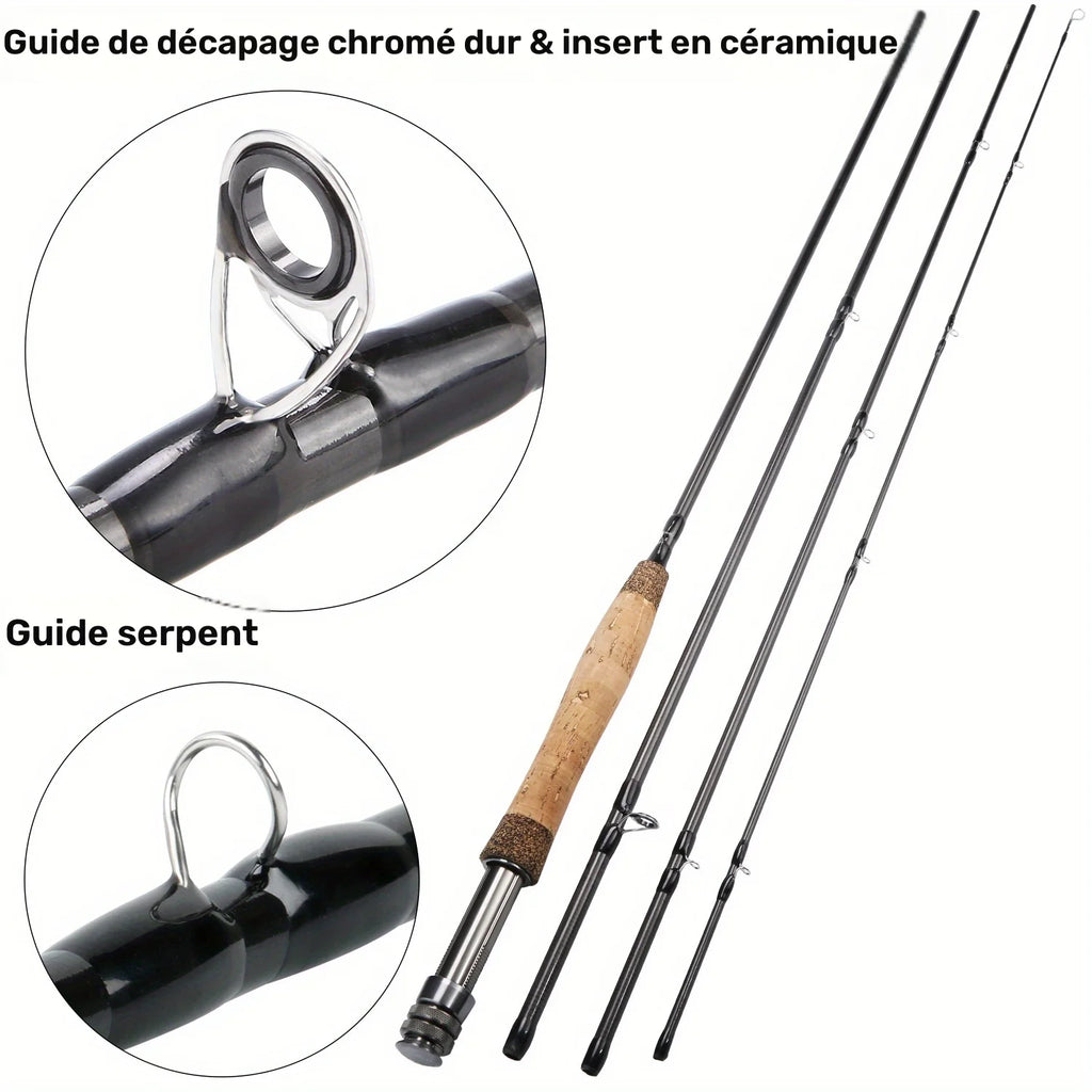 Canne À Mouche Ultra-Légère En Fibre De Carbone — photo 6