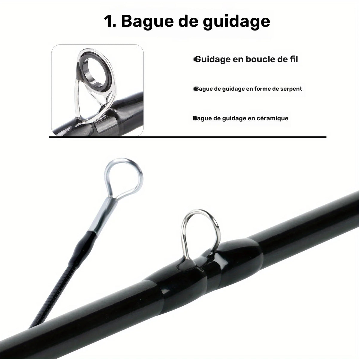 Canne À Mouche Ultra-Légère En Fibre De Carbone — photo 7