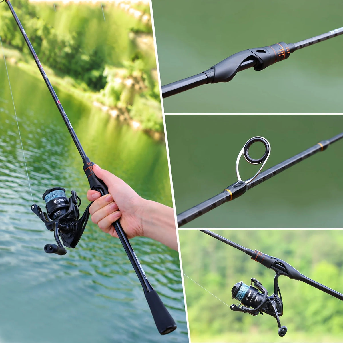 Canne à Pêche en Fibre de Carbone 1,8 m — photo 19