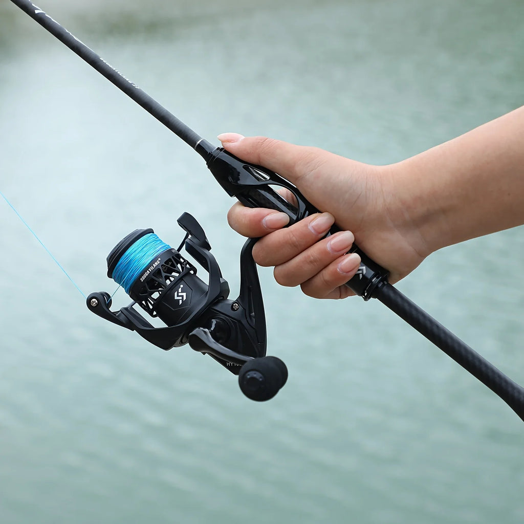 Canne à Pêche en Fibre de Carbone avec Moulinet — photo 20