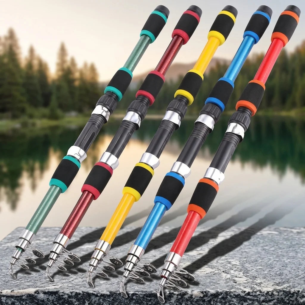 Canne à Pêche Rotative en Fibre de Verre 1,8 m — photo 6