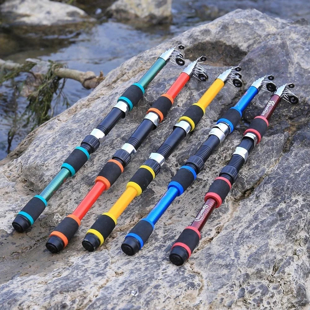 Canne à Pêche Rotative en Fibre de Verre 1,8 m — photo 10