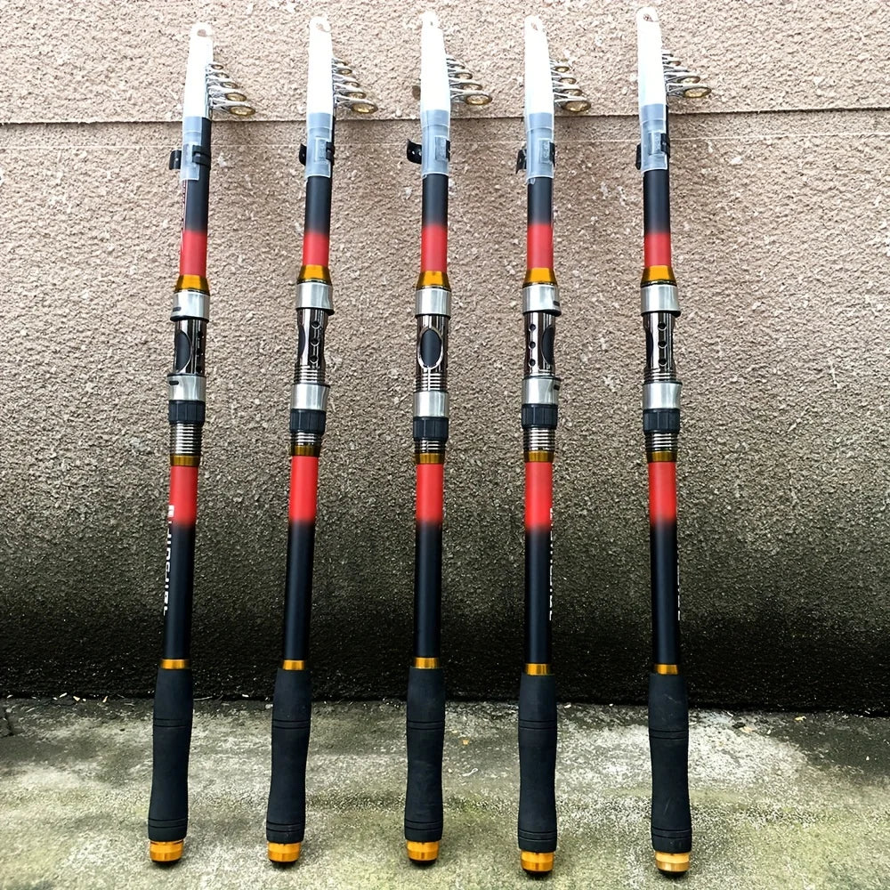 Canne à Pêche Télescopique en Fibre de Carbone — photo 2