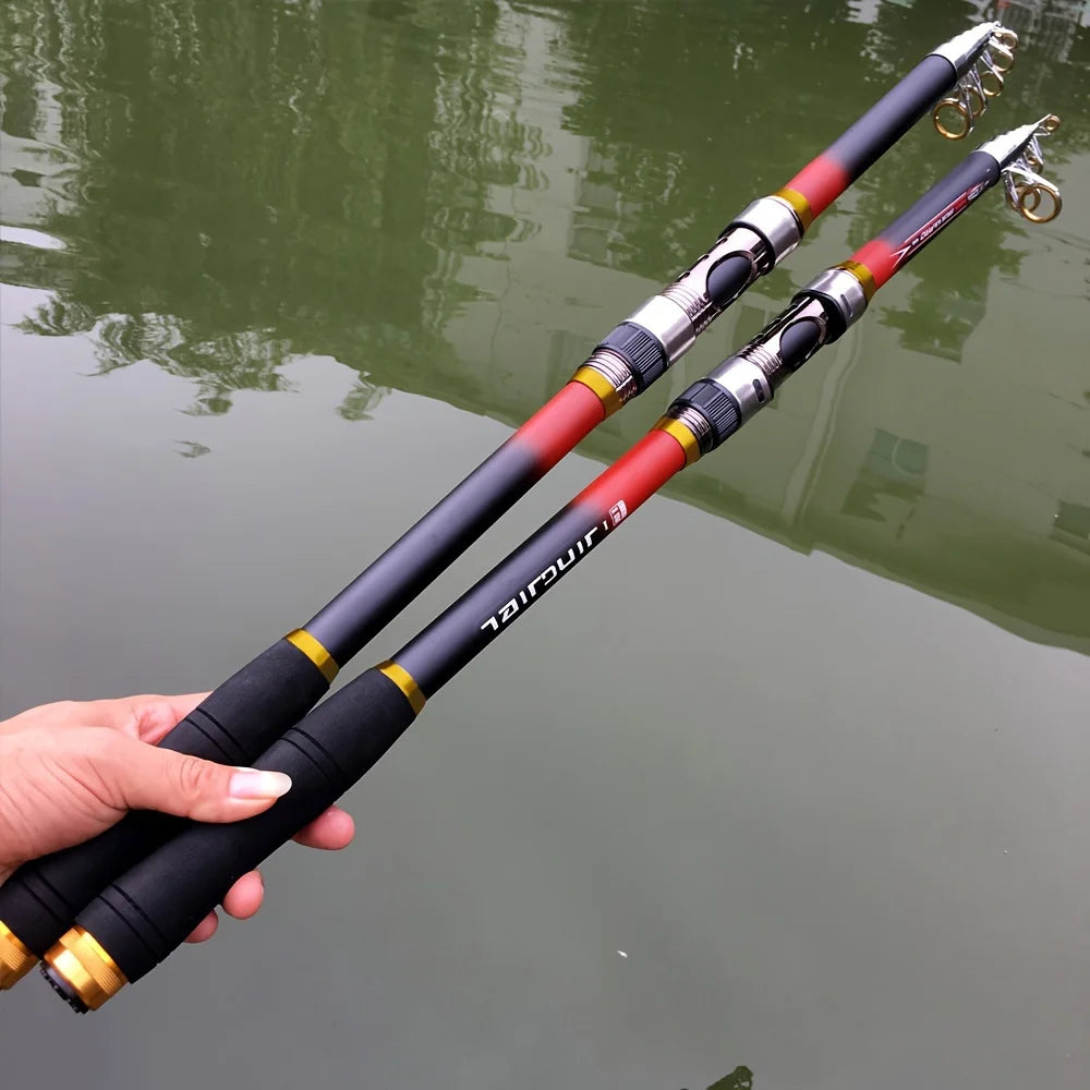 Canne à Pêche Télescopique en Fibre de Carbone — photo 5