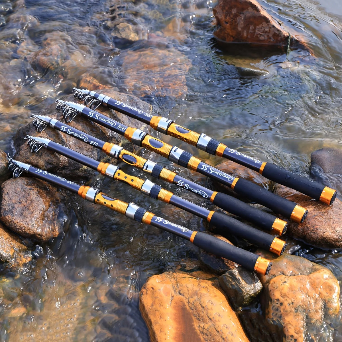 Canne à Pêche Télescopique en Fibre de Carbone — photo 25