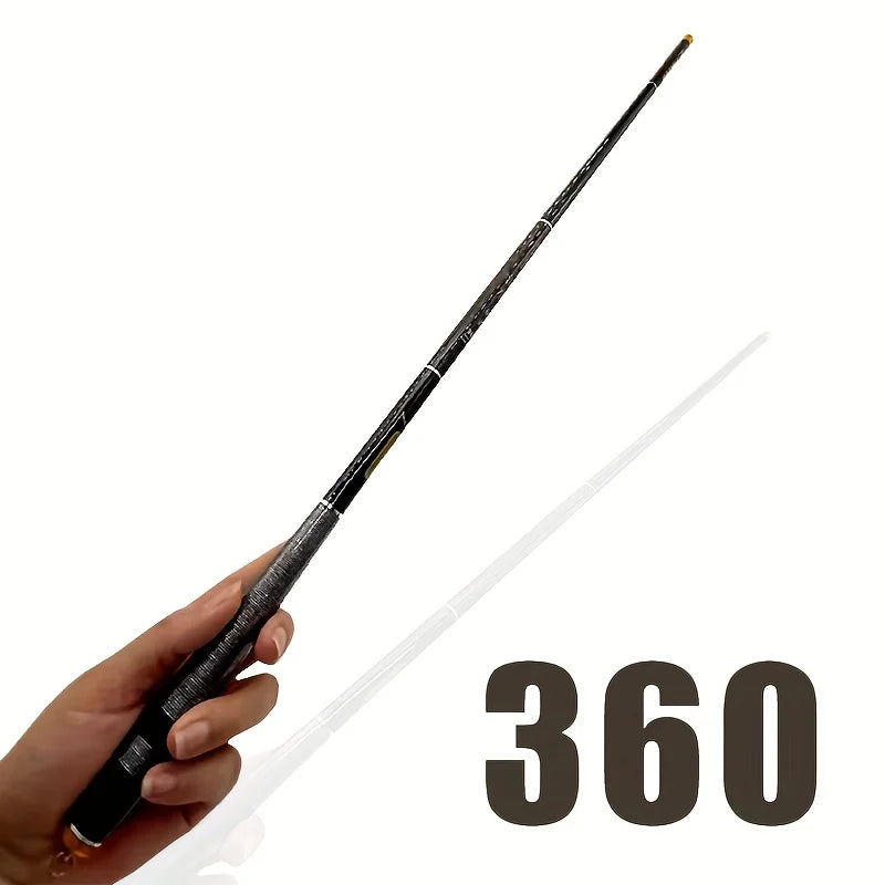 Canne à Pêche Télescopique Ultra-Légère en Fibre de Verre — Canne 360 cm, photo 10